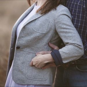 J. Crew Ryder Wool Blazer by Robert Noble Scottish Wool Size 6